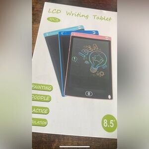 LCD Writing Tablet Set - Blue, teal